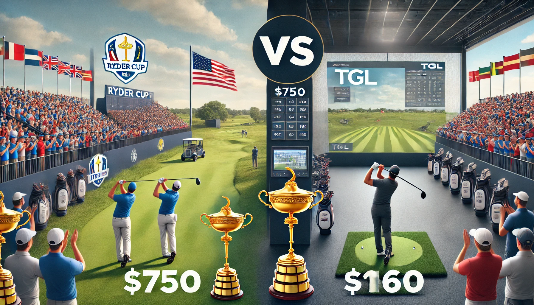 Ryder Cup 750 美元 vs. TGL 联赛 160 美元：你会选哪一个？